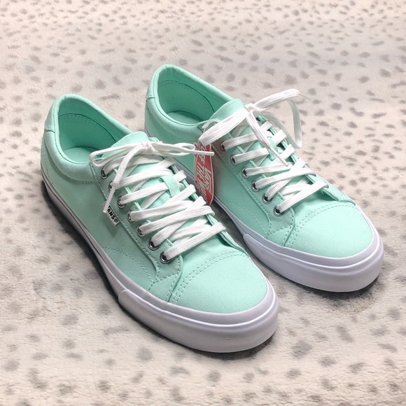 mint high top vans